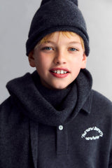 Sweatshirt Valeria Polo Washed-Grey