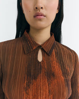 Sweatshirt Agostina Ombre Orange