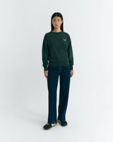 Sweatshirt Jodie Flower Tm Green