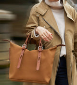 Tote Bag Double Twill Xl Caramel-Tonique