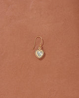 Earring Gini Boucles Amethyste-Verte