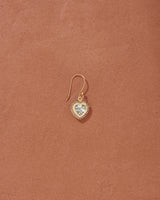 Earring Gini Boucles Amethyste-Verte