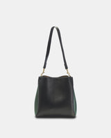 Two-Tone Tote – BLACK & OAT