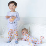 Bamboo Convertible Zip Romper - Dim Sum - The Wee Bean