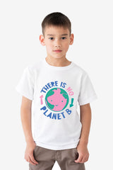 MiliMilu bamboo T-shirt kids collection There is no planet B is designed for your kids comfort & breathability during summer months. Family matching available.