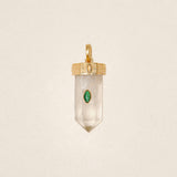 Necklace Amuleto Pendant Vert-Onyx