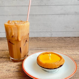 REALISTIC FOOD CANDLE: Egg Tart