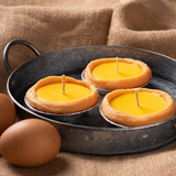 REALISTIC FOOD CANDLE: Egg Tart