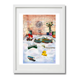 DWD PRINT: Bubble Bath