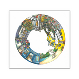 Jules White Print: Stanley Village