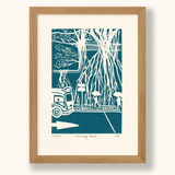 COULEUR AUBE PRINT: Kennedy Town Linoprint (available in 5 colours)