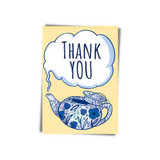 GREETING CARD: Thank You- Teapot