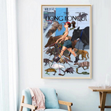 LIMITED SERIES SOPHIA HOTUNG PRINT: Hog Walker