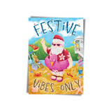CHARITY CHRISTMAS CARD: Festive Vibes Only- Beach
