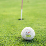 HOLE-IN-ONE SET: 3 Personalised Golf Balls + Personalised Mug + Greeting Card