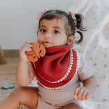 Cinnamon Leaf Silicone Teether