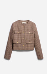 Jacket 4hva64-v02712 Camel