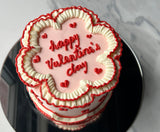 Valentines day cake