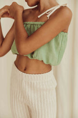 Crop top for girl's - Green