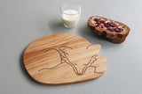 Wooden Plate Forest Animals wooden plate Fox
