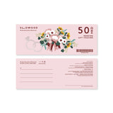 Slowood Paper Wedding Voucher $50