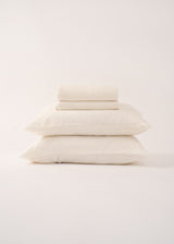 AmourLinen Linen sheets set Linen sheets set in White Linen sheets set in White