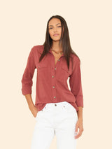 Shirt Caroline Shirt Russet-Brown