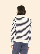 Sweatshirt Kat Sweatshirt Natural-Stripe