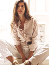 Blouse Kayde Shirt Parchment