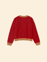 Cardigan Lillian Cardigan Red-Stripe