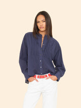 Blouse Miranda Shirt Navy