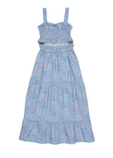 Women summer dress with open back