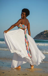 Sange Slit Maxi Skirt