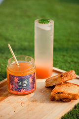 威士忌激发菠萝果酱