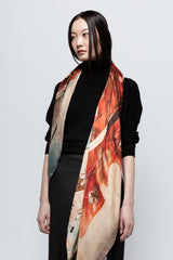 Scarf Ava Double Face Senso-Ji