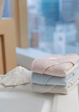 Bamboo Organic Cotton Hooded Towel - Seashell Blue (Personalized)