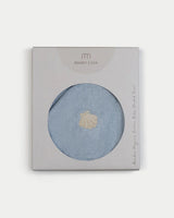 Bamboo Organic Cotton Hooded Towel - Seashell Blue (Personalized)