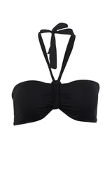 Black Strapless Bikini Top - Bianca