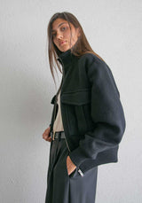 Jacket Baseball Jack Wo Black