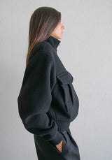 Jacket Baseball Jack Wo Black