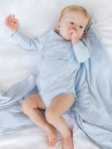 Bib Set x 3 Seashell Blue