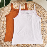 Teen Girls' TENCEL™ Micro Modal Camisoles - Set of 2 | Cloth Diapers | Just Peachy
