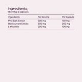 The Brain Capsules for Cognitive Function (60 cap)