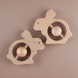 Bunny Beech Wood Teether