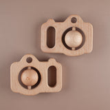 Camera Beech Wood Teether