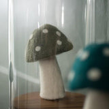 Muskhane - Dotty Mushrooms - Mineral Grey