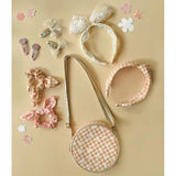 Daisy Gingham Knotted Headband