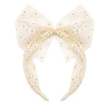 Daisy Tulle Bow Headband