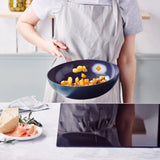 Evolution 松綠色陶瓷易潔炒鍋連保護墊 28cm/3.6L