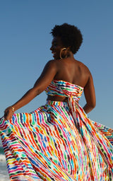 Lekki Love Bandeau Top - Orange